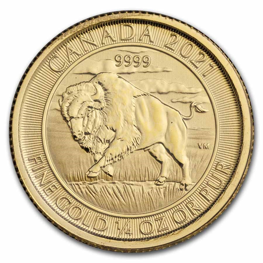 Gold Canadian Buffalo