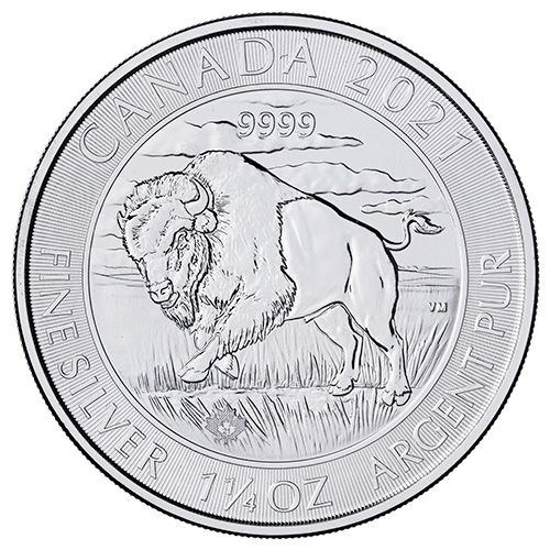 Silver Canadian Buffalo